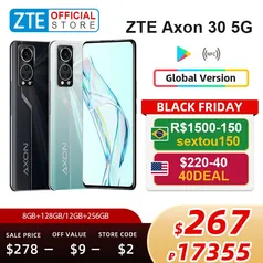 Global Version Zte Axon 30 5g Smartphone