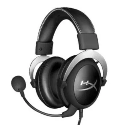 Headset Gamer HyperX Cloud Silver - HX-HSCL-SR/NA - R$390