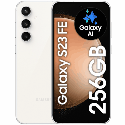[ESTUDANTES] Smartphone Samsung Galaxy S23 FE 5G 256GB 8GB RAM Tela 6.4 IP68 Galaxy AI Modo DEX