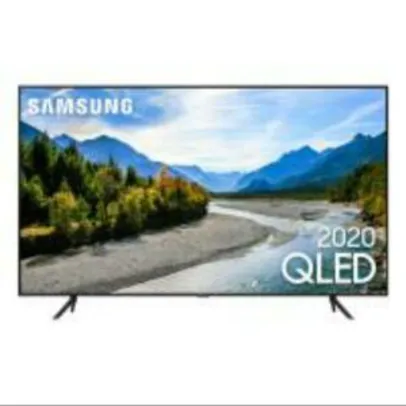 Samsung Smart TV QLED Q60T 4K 55" Borda Ultrafina Visual Livre de Cabos