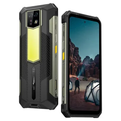 Smartphone Resistente Ulefone Armor 24 com resistência à água IP68 e IP69K, bateria de 22000mAh