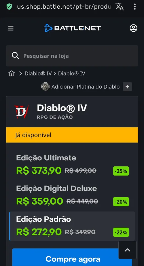 Imagen na descrição da promoção