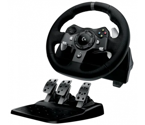 Volante Logitech G920 Driving Force para Xbox One e PC R$1499