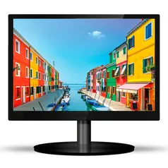 Monitor PCTOP 17 LED, HDMI, Ajuste de Ângulo, VESA, Preto - MLP170HDMI