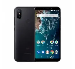 Smartphone Xiaomi Mi A2 dual Android 8.1 Tela 5.99 64GB 4GB RAM Snapdragon 660 e dupla 12+20MP - Preto  | R$891