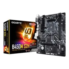 Placa Mãe GIGABYTE B450M S2H DDR4 Socket AM4 CHIPSET AMD B450 | R$500