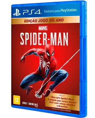 [APP] Jogo Spider-man Game of The Year PS4 PS5