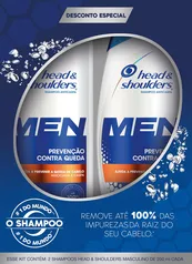 Head &amp; Shoulders Men Prevenção Contra Queda Shampoo Control Caspa 400 ml 2 Unidades