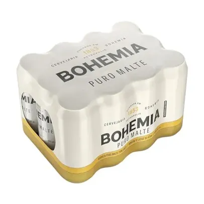 Pack de Cerveja Bohemia 473ml - 12 Unidades - Latão