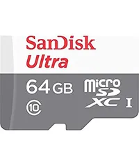 Cartão de Memória SanDisk Micro SD, 64Gb