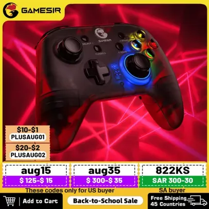 Controle  T4 Pro Bluetooth Game Controller 2.4ghz wireless.