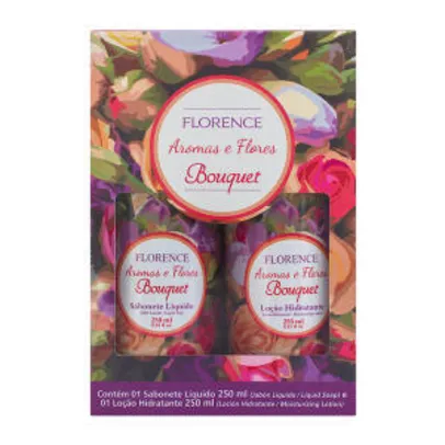 Kit Florence Aromas e Flores Bouquet - R$22