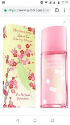 Elizabeth Arden Perfume Feminino Green Tea Cherry Blossom EDT 100ml - Incolor