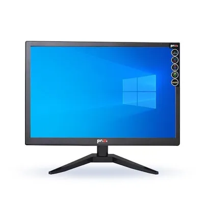 Saindo por R$ 379,9: Monitor Led 17.1" Prizi Slim Widescreen 16:9, 5Ms. 60Hz Preto - PZ0017MHDMI | Pelando