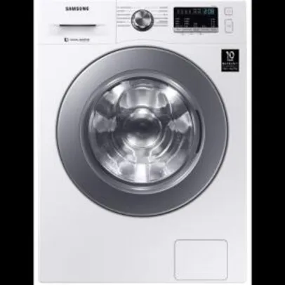 Lavadora e Secadora de Roupas Samsung 11kg, Air Wash - WD11M44733W/AZ | R$ 2899