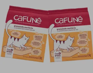 Combo Granulado Sanitário Cafuné para Gatos | R$ 18