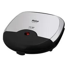 Mini Grill Philco 750W Preto e Inox 220V