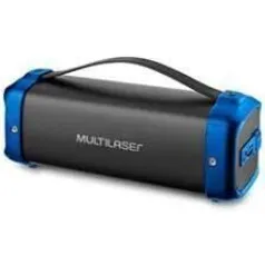 Caixa de Som Portátil Multilaser Bazooka SP350 com Bluetooth, USB, Micro SD e Rádio FM - 50W