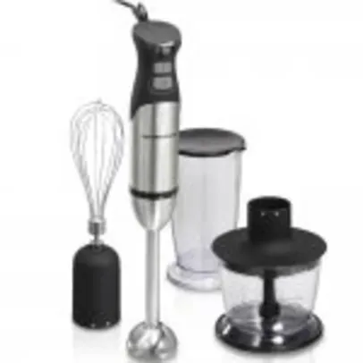 Mixer Multifuncional Hamilton Beach 700ml 225W 127V Preto e Prata