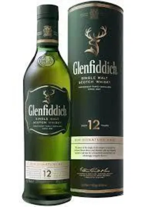 Whisky Glefiddich puro malte 12 anos (cartão Americanas)