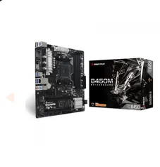 Placa Mãe Biostar B450MX-S, Chipset B450, AMD AM4, mATX, DDR4