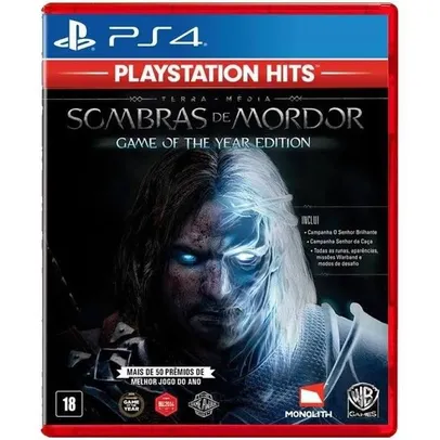 Shadow Of Mordor GOTY EDITION PS4 (PS HITS)