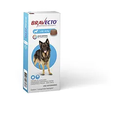 Bravecto Cães de 20 até 40kg Bravecto para Cães, 20 a 40kg