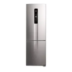 Geladeira Electrolux Frost Free 400L Inverse Inverter com AutoSense cor Inox Look (IB45S) - 220v