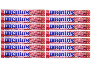 [Leve 4 pague 3] Bala Mentos frutas vermelhas 608g 16un | R$12