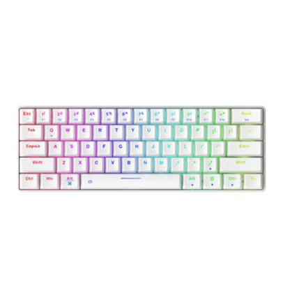 DAREU EK861 Mechanical Keyboard Triple Mode Hot Swappable Wired 2.4GHz bluetooth 5.1 RGB 61 Keys ABS