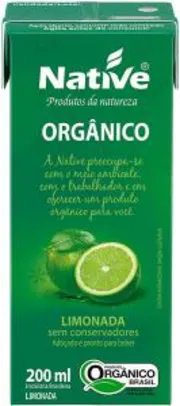 Limonada Orgânica Native 200ml | R$2