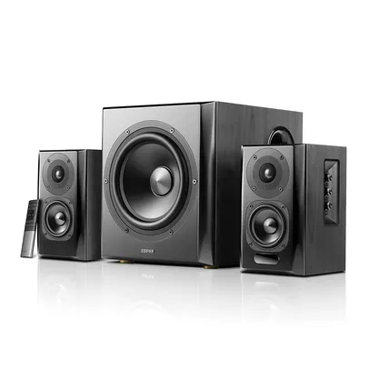 [CC Mercado Pago] Caixa de Som com Subwoofer 150W RMS - EDIFIER S351DB Preta