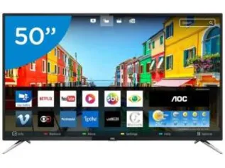 (Cc Americanas) Smart TV 50 4K AOC (AME 1169)