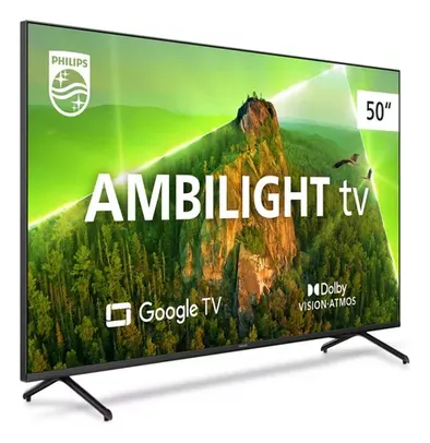 Smart Tv Philips 50 Ambilight 4k Led Google Tv 50pug7908/78