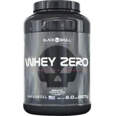 [Extra] Whey Zero  Isolado 900g Black Skull por R$189