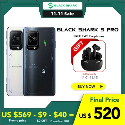 Smartphone Black Shark 5 Pro 8/128Gb 