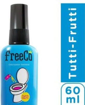 Saindo por R$ 9: Bloqueador De Odores Sanitarios Freecô Tutti Frutti 60 Ml, Freeco, 60 Ml R$9 | Pelando