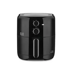 [Com AME R$302,45] Fritadeira Elétrica Air Fryer 4,2 Litros 1500w-220v Preta Multilaser - CE191