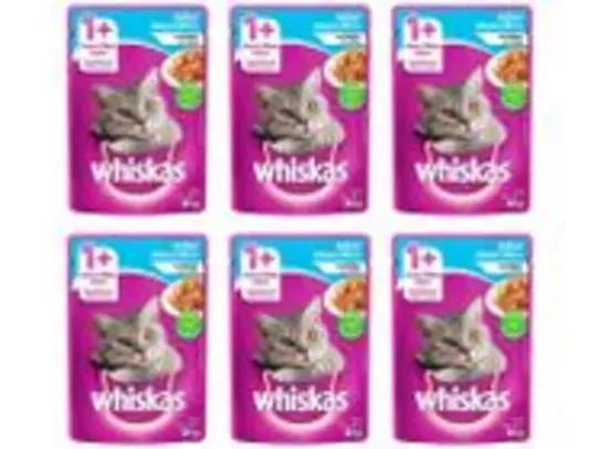 (APP) Ração Úmida whiskas - Atum ao molho 85g