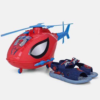 Chinelo Infantil Ipanema Homem Aranha Sky Operation Menino