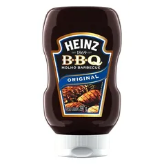 Molho Barbecue Original Heinz sem glúten em squeeze 397 g