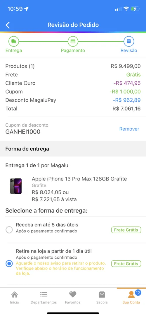 Imagen na descrição da promoção