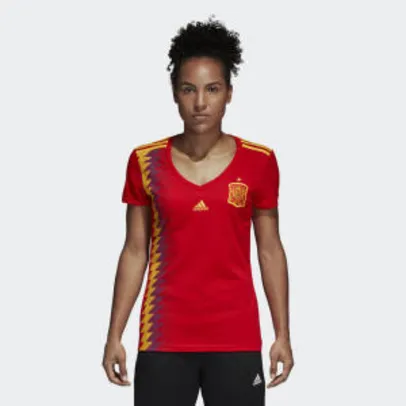 Camisa Oficial Espanha 1 Feminina 2018 - R$159,99