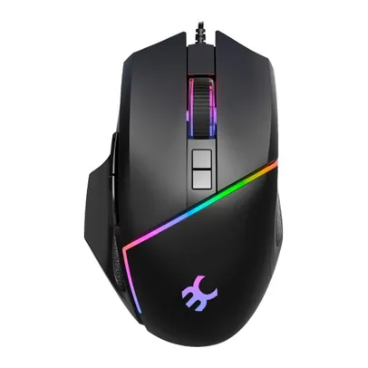 MOUSE GAMER BLUECASE BGM-01 RGB 2400DPI 8 BOTOES | R$39