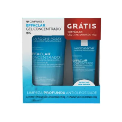 Gel de Limpeza Effaclar [CONCENTRADO] 150g + Gel Concentrado Effaclar 40g | R$40