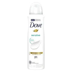 [10 CADA] Kit 10 Desodorante Antitranspirante Aerosol Dove Sensitive 150ml, Branco