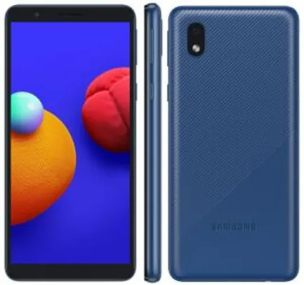 Smartphone Samsung Galaxy A01 Core Azul 32GB | R$ 499