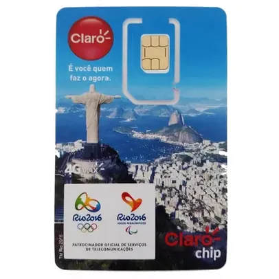 Triplo Chip Claro ODA 4G Universal Pré/Controle