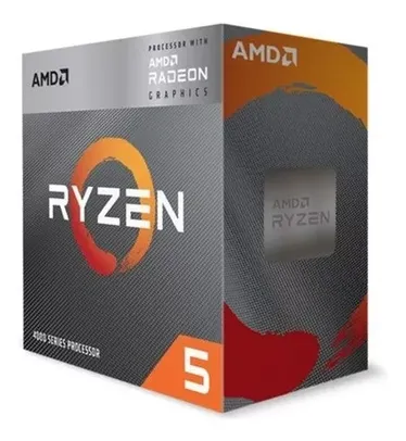 Processador AMD Ryzen 5 4600G Box (AM4/6 Cores/12 Threads/4.2 GHz/11MB Cache/Wraith Stealth/Radeon Graphics)