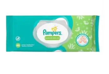 [PRIME] Lenços Umedecidos Pampers Aroma de Aloe Vera 48 Unidades, 